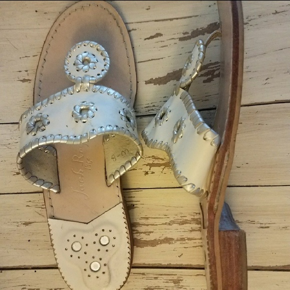 Jack Rogers Palm Beach Navajo Platinum - Picture 2 of 4